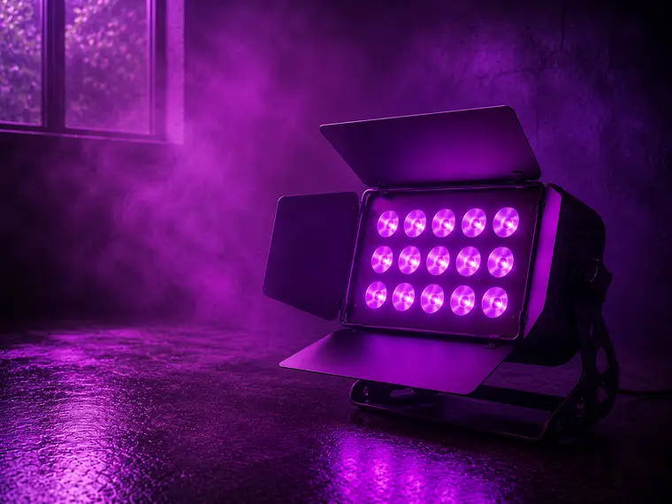 Projecteur LED RGBW — Stairville HL-x18 QCL