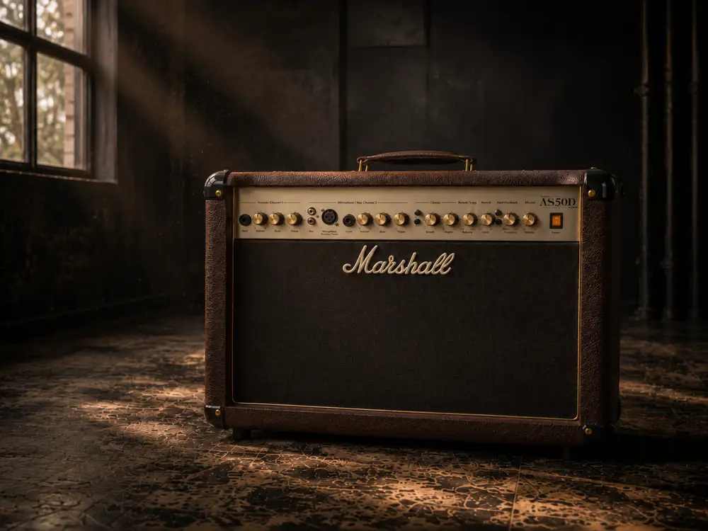 Ampli Guitare-Voix — Marshall AS50D 50W