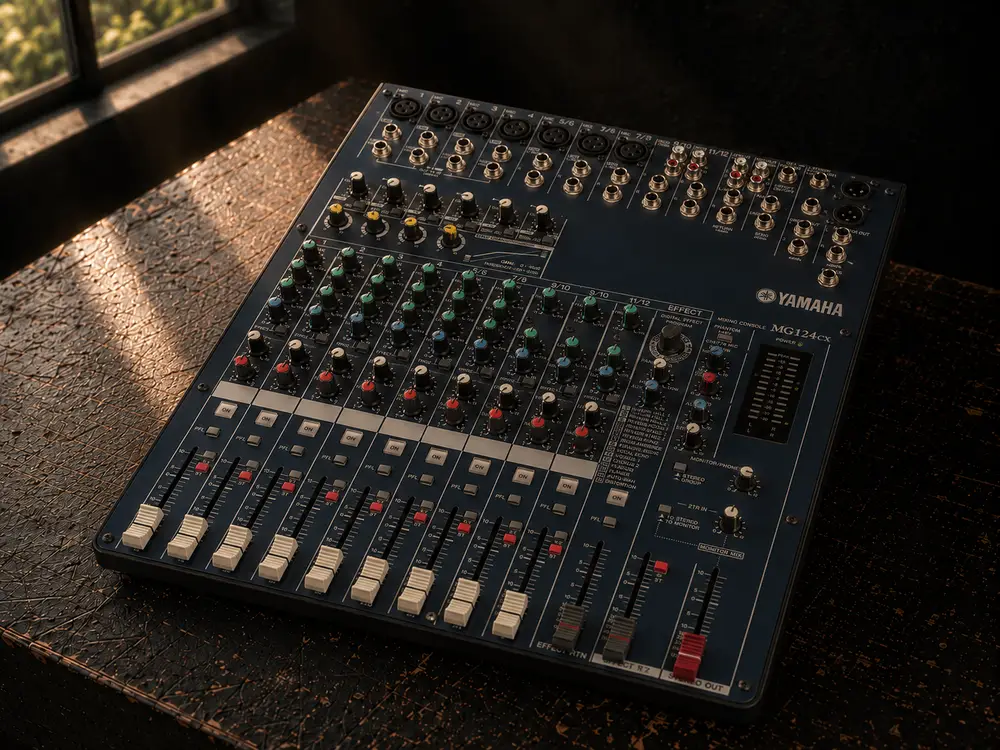Table de mixage — Yamaha MG124CX